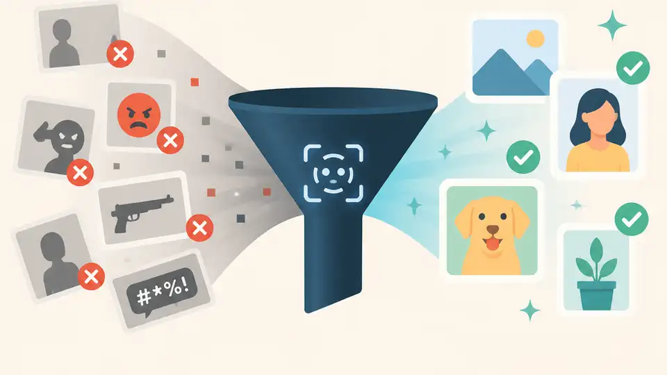 Amazon Rekognition turns moderation into a filter