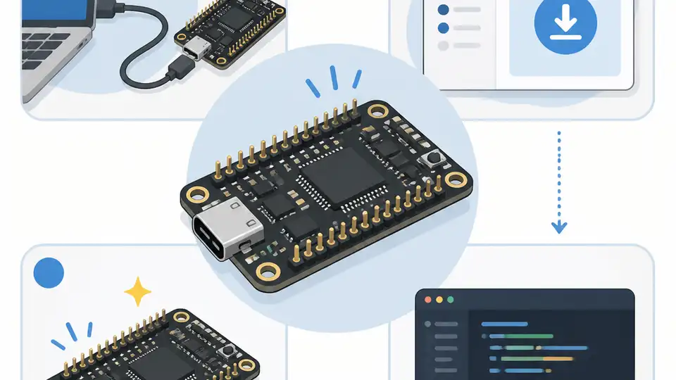 How to use the Petros CH32H417M Alef board