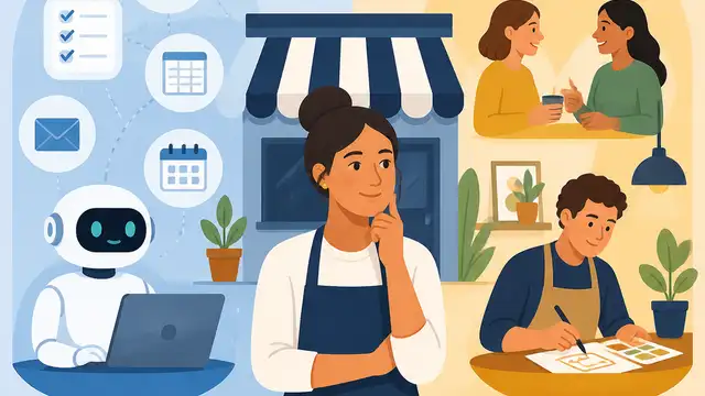 Why small businesses should use AI for admin, not everything