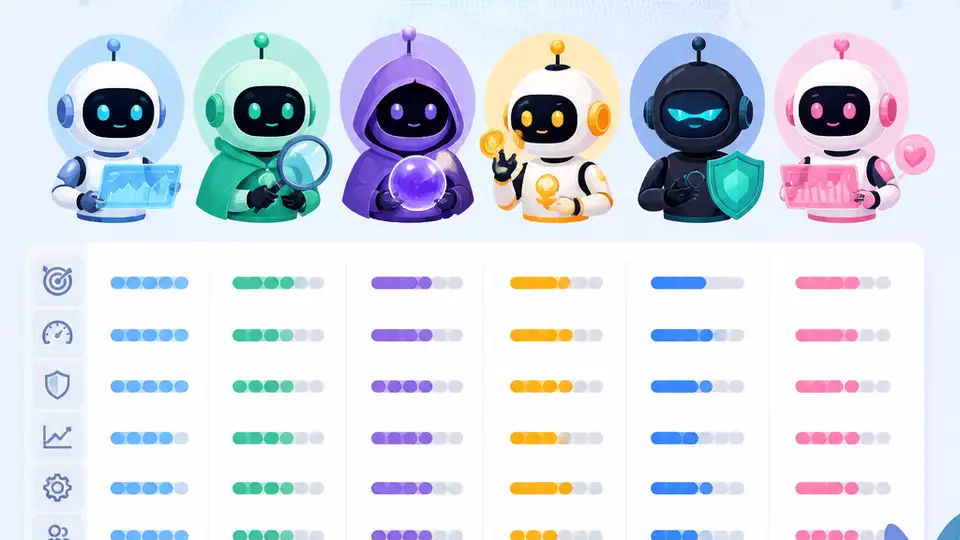 6 個 crypto AI agents 快速比實用性