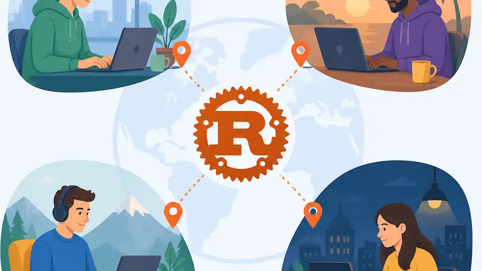 Four Rust projects show where people are coding now