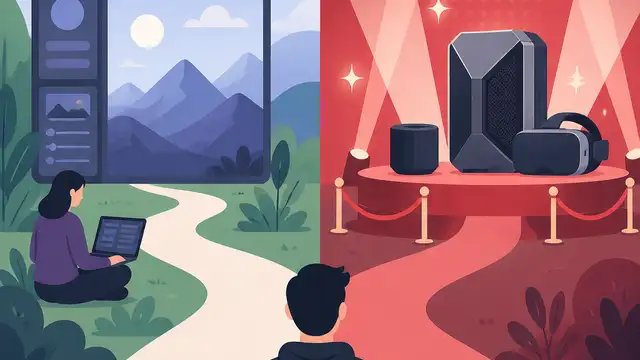 Midjourney should stay software-first, not chase hardware theater