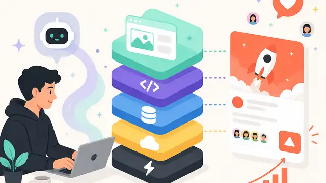 Product Hunt 的 vibe-coding 堆疊怎麼配