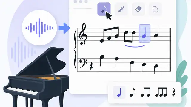 Songscription 讓鋼琴音檔變可編輯樂譜