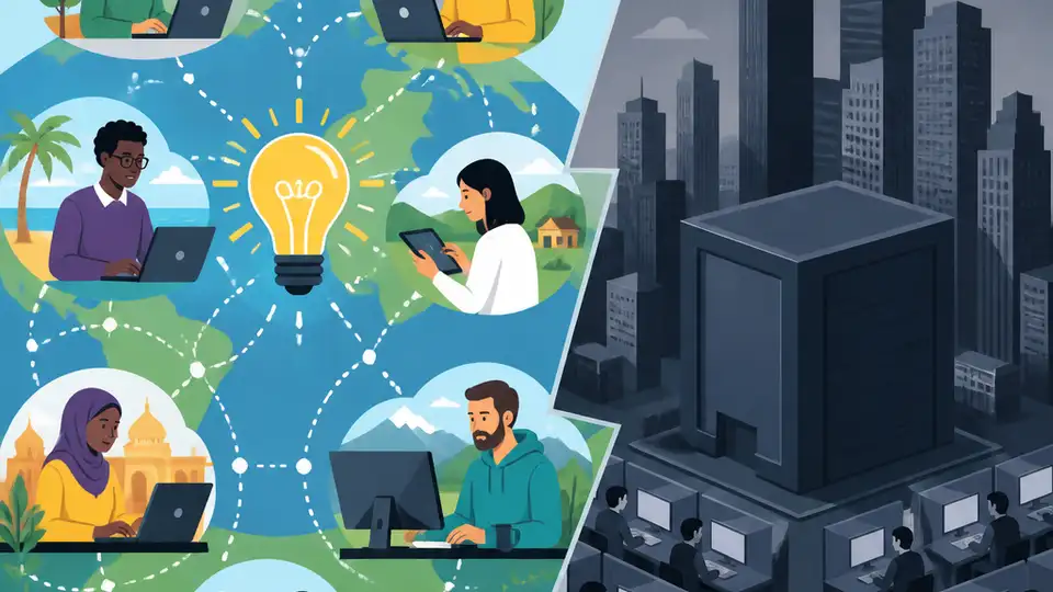 Distributed innovation beats Silicon Valley’s tech model