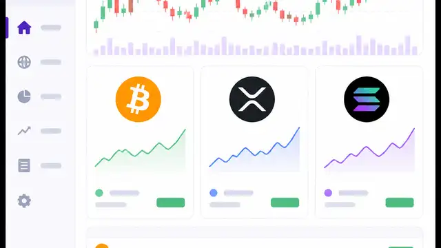 Yahoo Finance 幣圈頁面同看比特幣、XRP 與 Solana