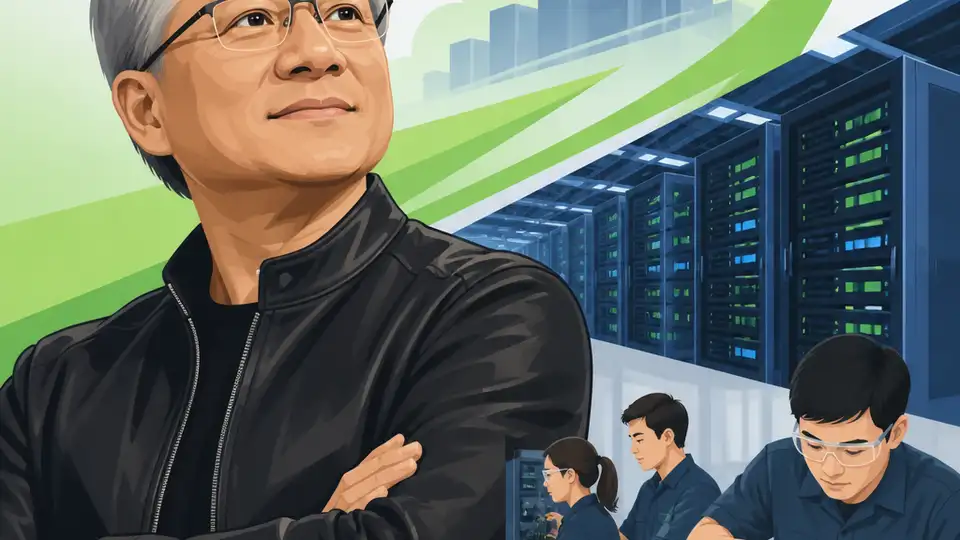 黃仁勳押注技職,正踩中資料中心熱潮