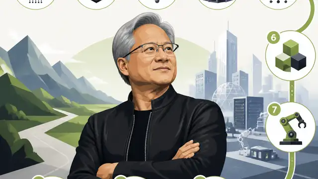 黃仁勳 AI 路線圖拆成 10 招