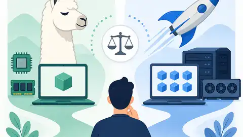 llama.cpp vs vLLM: Choosing the right local LLM engine