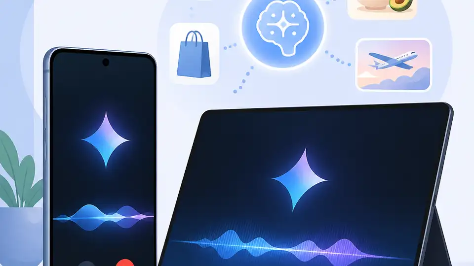 Gemini Live adds Memory on Galaxy phones and tablets