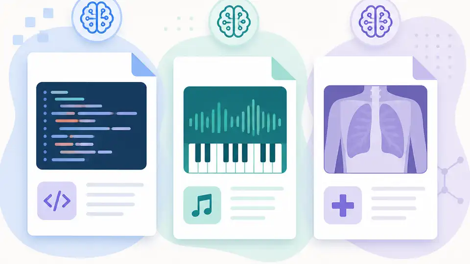 3 AI papers on code, music, and diagnosis