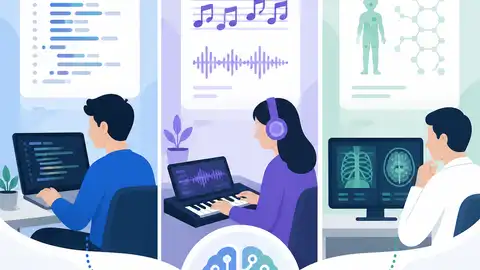 3 篇 AI 論文：程式、音樂、罕病診斷