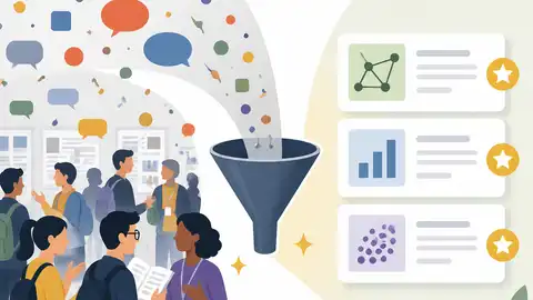 Best-paper lists turn conference noise into taste