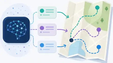 Extracted prompts turn model behavior into a map