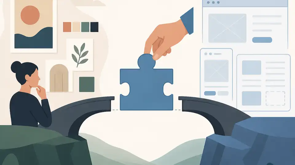 DESIGN.md is the missing bridge from taste to UI scaffolds