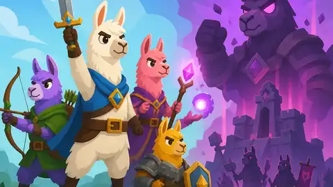 Llama Legends 3.8.0 adds Season 3 heroes and raids
