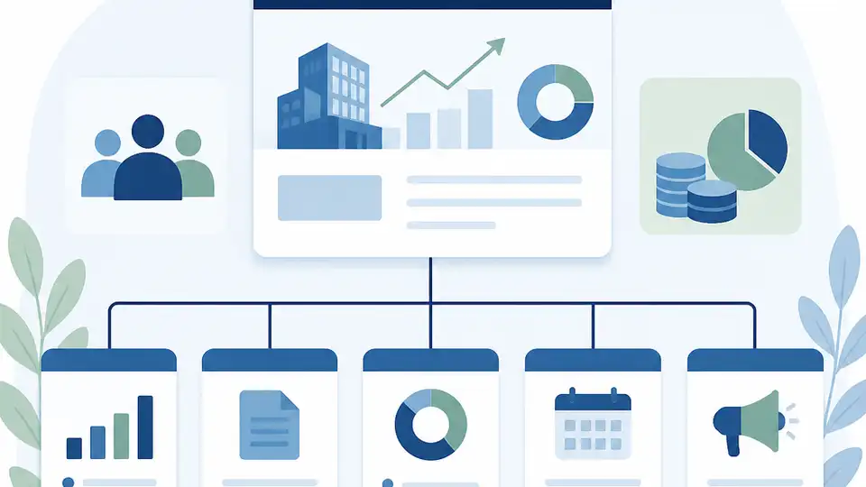 Microsoft Investor Relations page map
