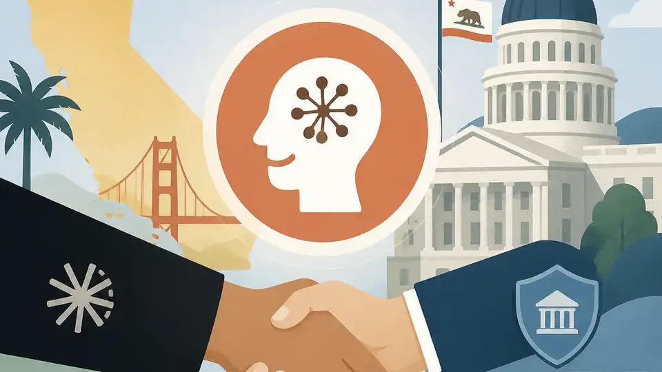Anthropic’s California deal makes Claude the default public-sector AI