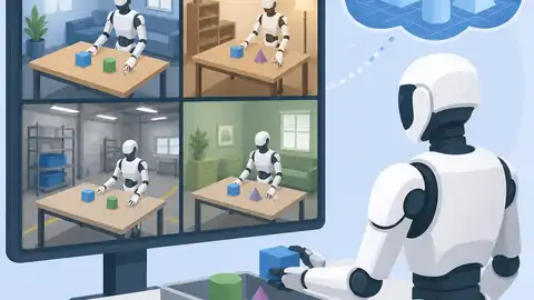 VLK 用合成場景訓練人形機器人