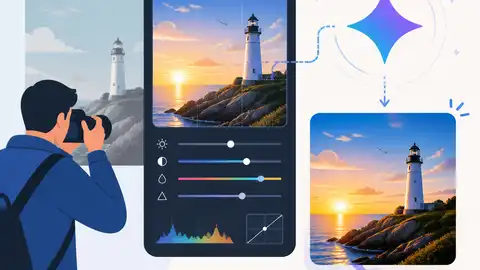 Google 把 Gemini 做成即時攝影編輯，這一步是對的