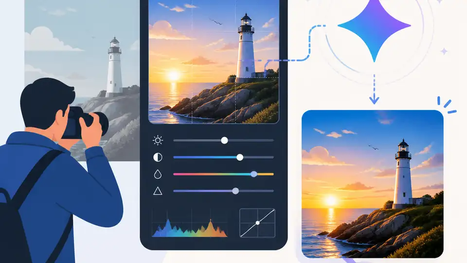 Google 把 Gemini 做成即時攝影編輯,這一步是對的
