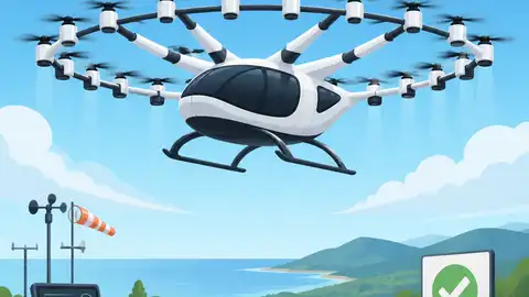 Sora 30座電動機首輪VTOL測試過關