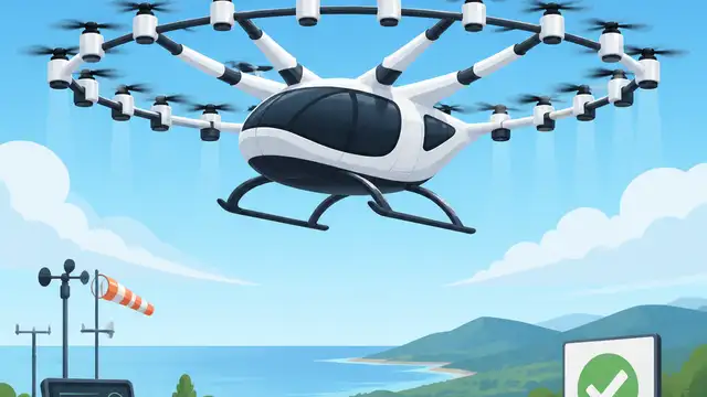 Sora 30座電動機首輪VTOL測試過關