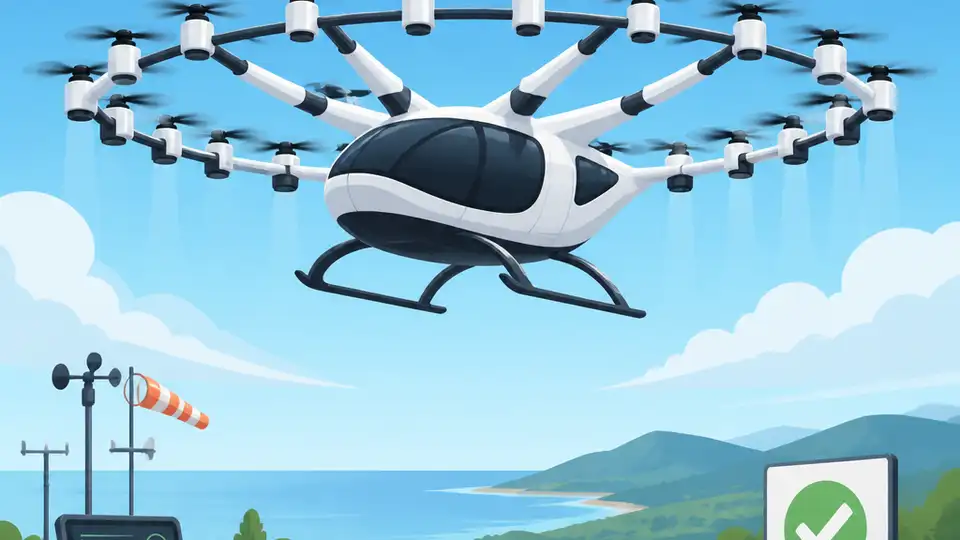 Sora 30座電動機首輪VTOL測試過關