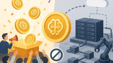 AI 功能代幣多半仍是預售行銷，不是基礎設施