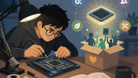 RISC-V 業餘玩家證明了：開放硬體仍獎勵偏執式工程