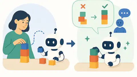 Language critiques improve imitation learning