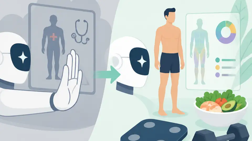 Midjourney should stay out of diagnosis and focus on body-composition…