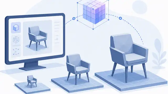 ELSA3D 讓 3D 模型按尺度推理