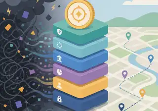 Six-layer stablecoin stack turns chaos into a map