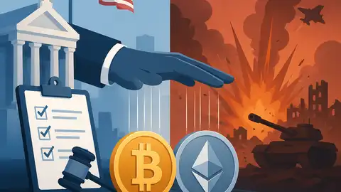 美國監管現在比戰爭更動 Bitcoin 與 Ethereum
