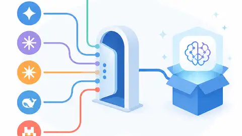 一個閘道把六個 AI API 收成一套