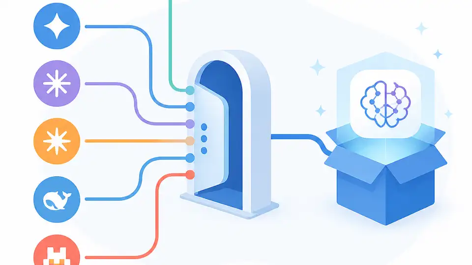 一個閘道把六個 AI API 收成一套