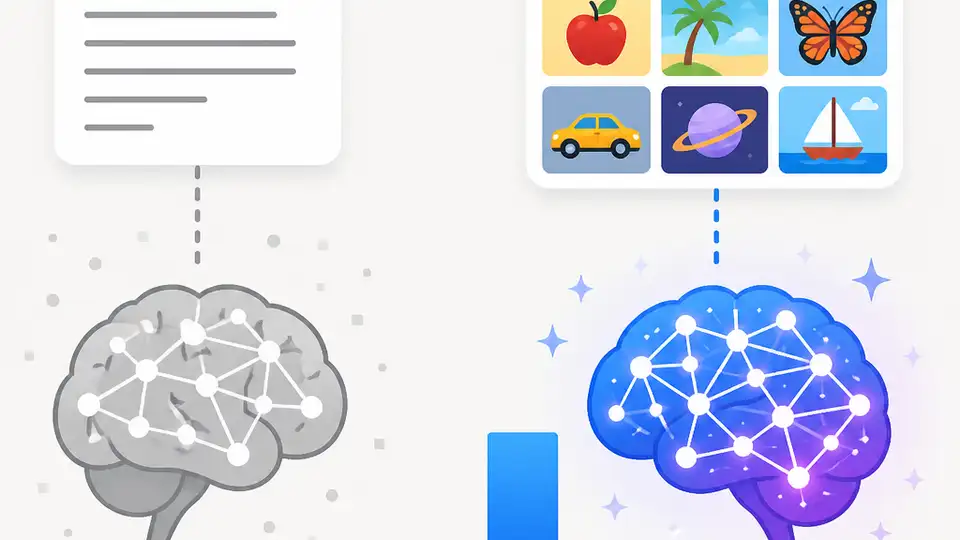 Visual Pretraining Beats Text-Only in Language Models
