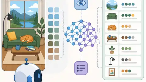 How VLMs Learned Complex Scene Descriptions