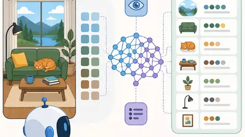 How VLMs Learned Complex Scene Descriptions