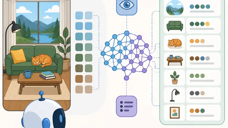 How VLMs Learned Complex Scene Descriptions